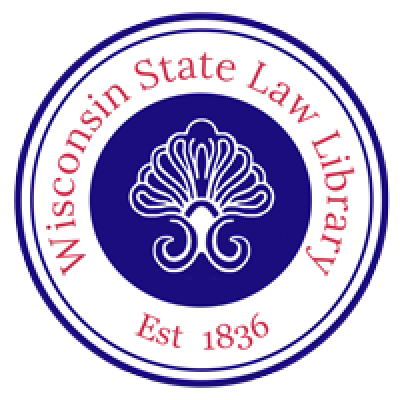 Wisconsin State Law Library Est 1836 linked logo