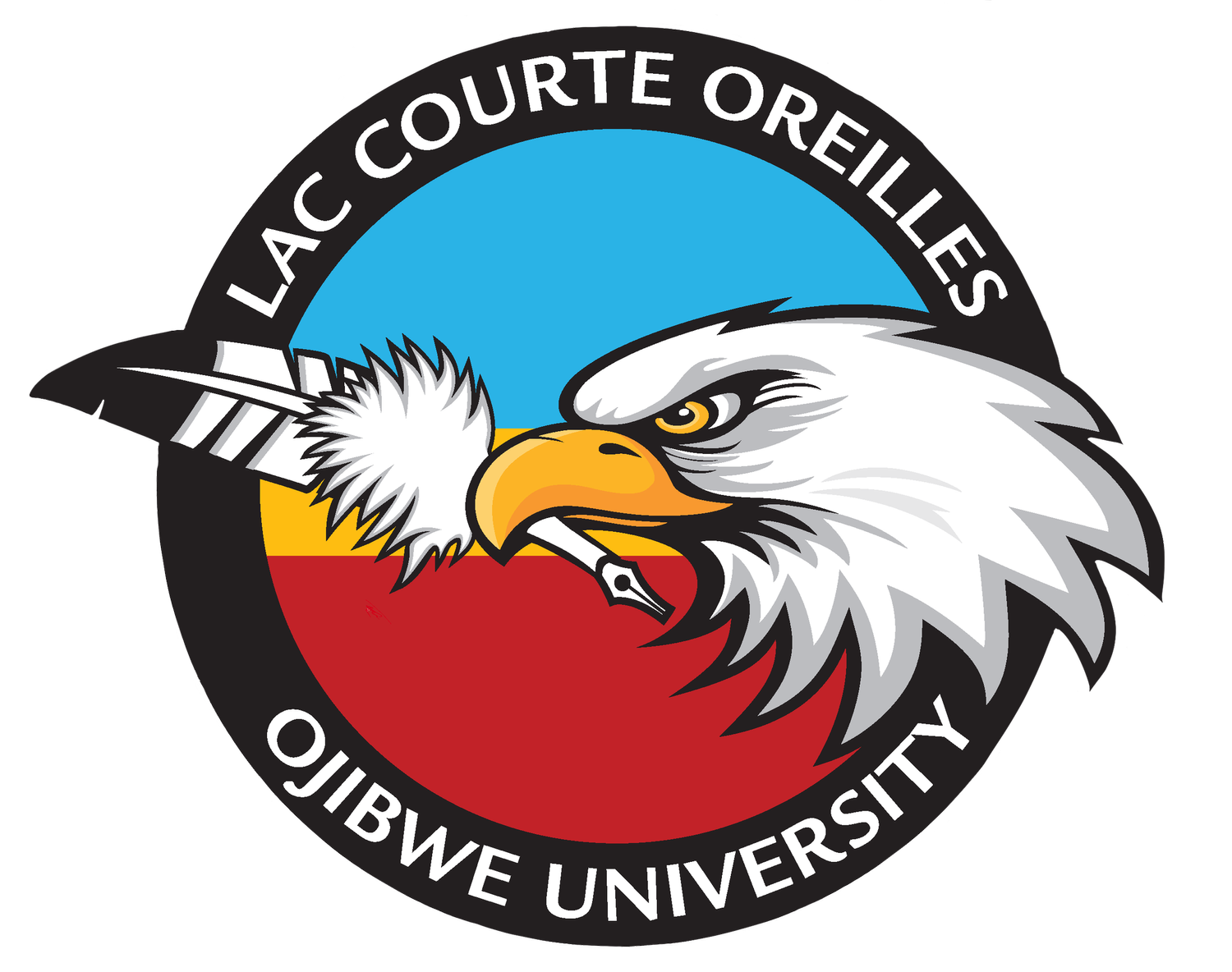 Lac Courte Oreilles Ojibwe University logo