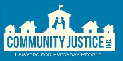 Community Justice Inc. Lawyers for Everyday People linked logo